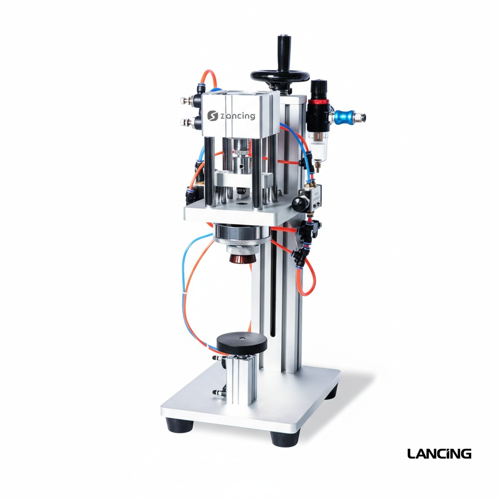Pneumatic Perfume Bottle Capping Machine