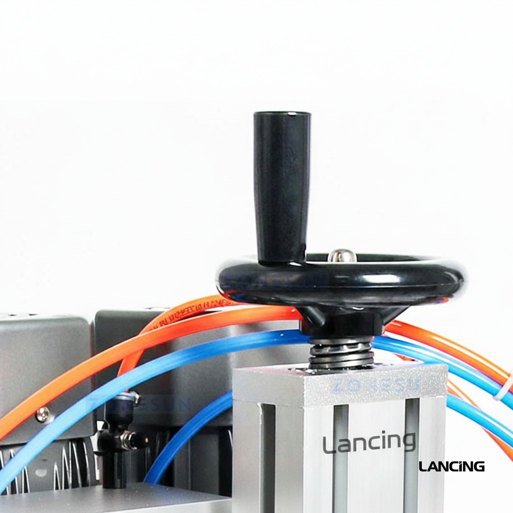 Desktop Semi-automatic Pump Bottle Capping Machine view 3