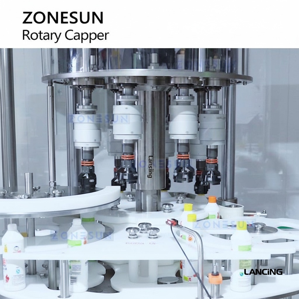 8-Head Rotary Capping Machine view 3