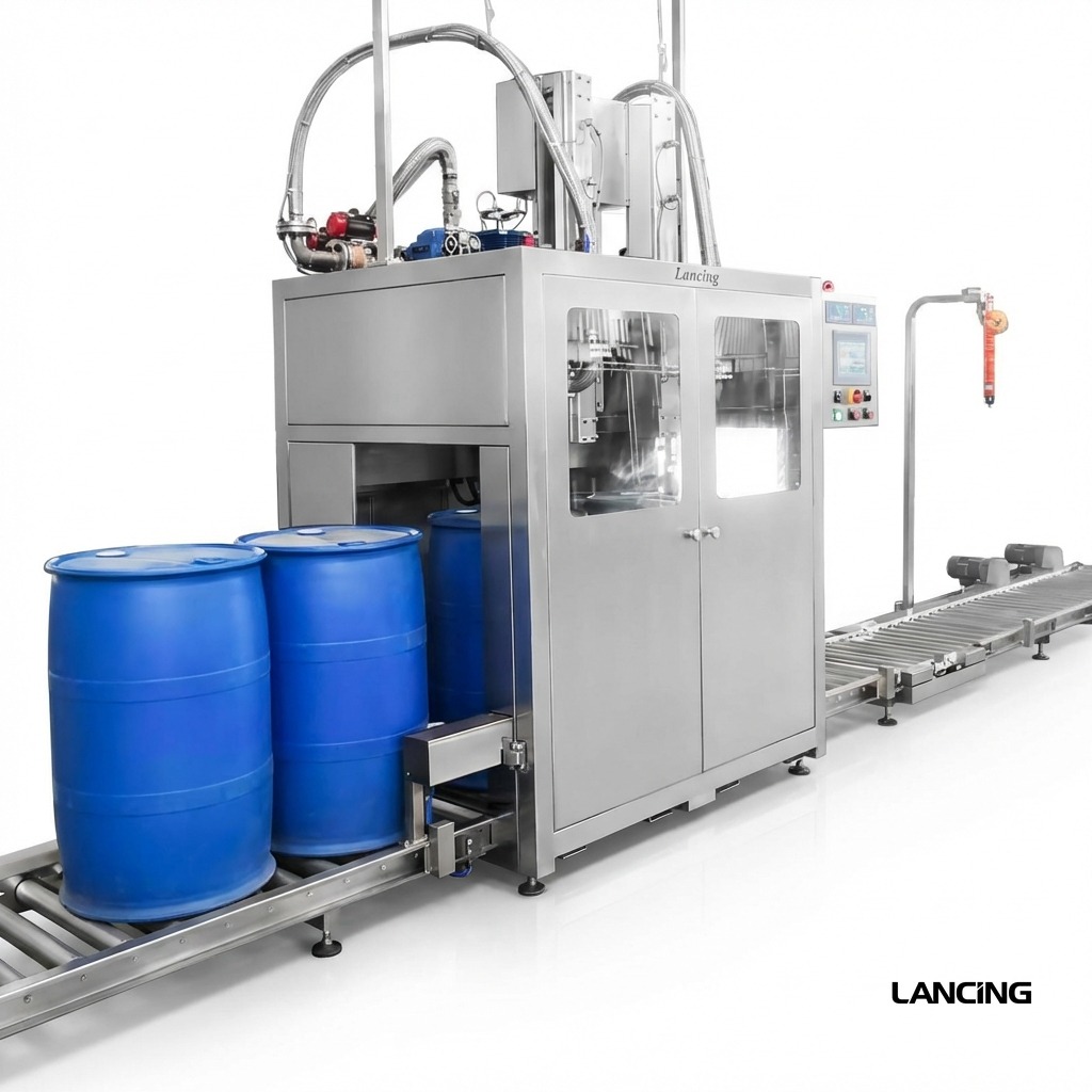 Automatic Barrel Liquid Filling Machine view 2