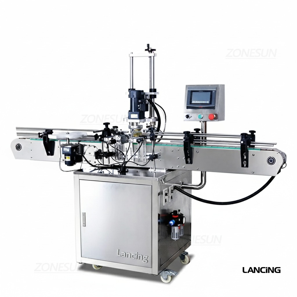 Automatic Bottle Capping Machine view 2
