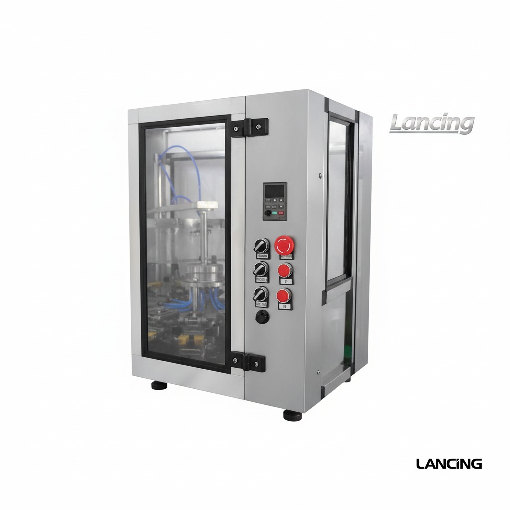 Automatic Bottle Washer with 12 Nozzles & Conveyor System view 3
