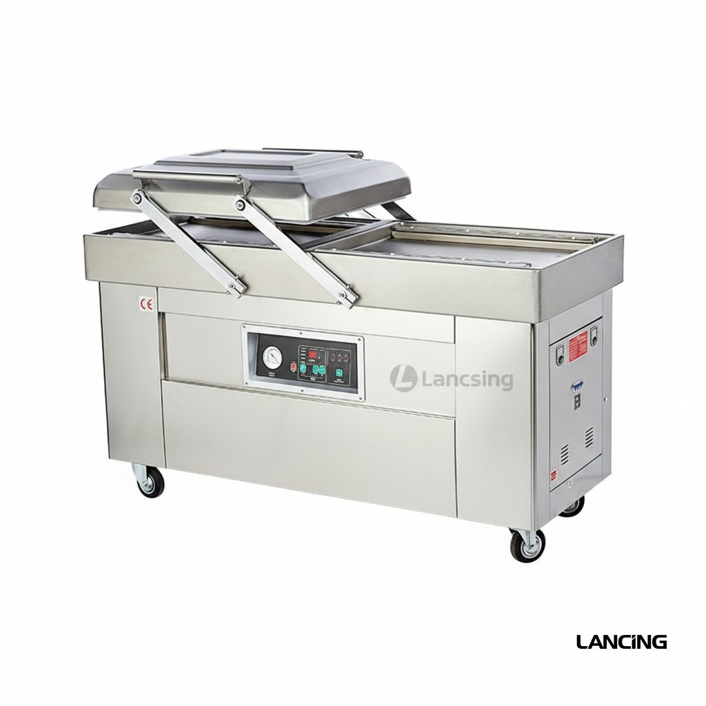Double Chamber Vacuum Sealer with Date Coding System view 4