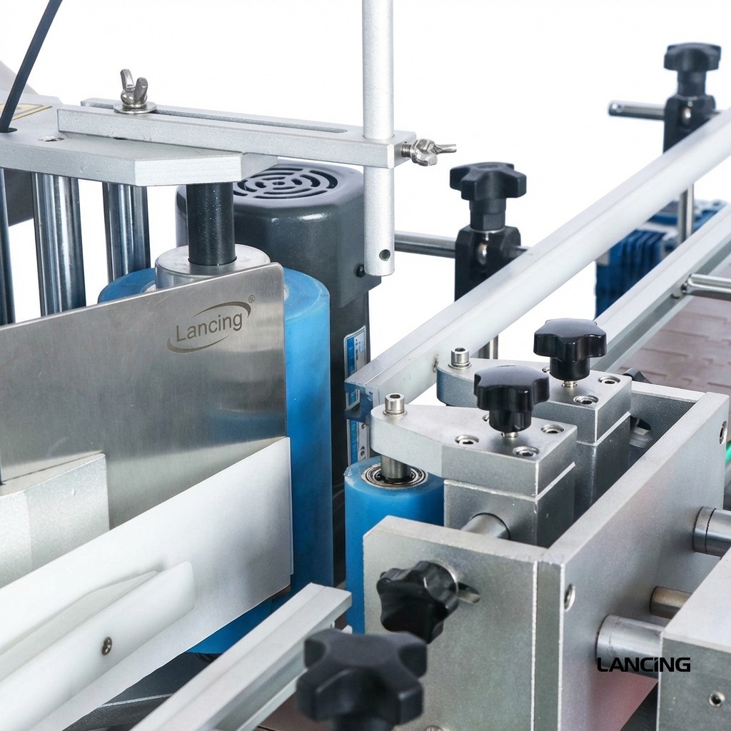 Automatic Double Side Round Positioning And Labeling Machine view 3