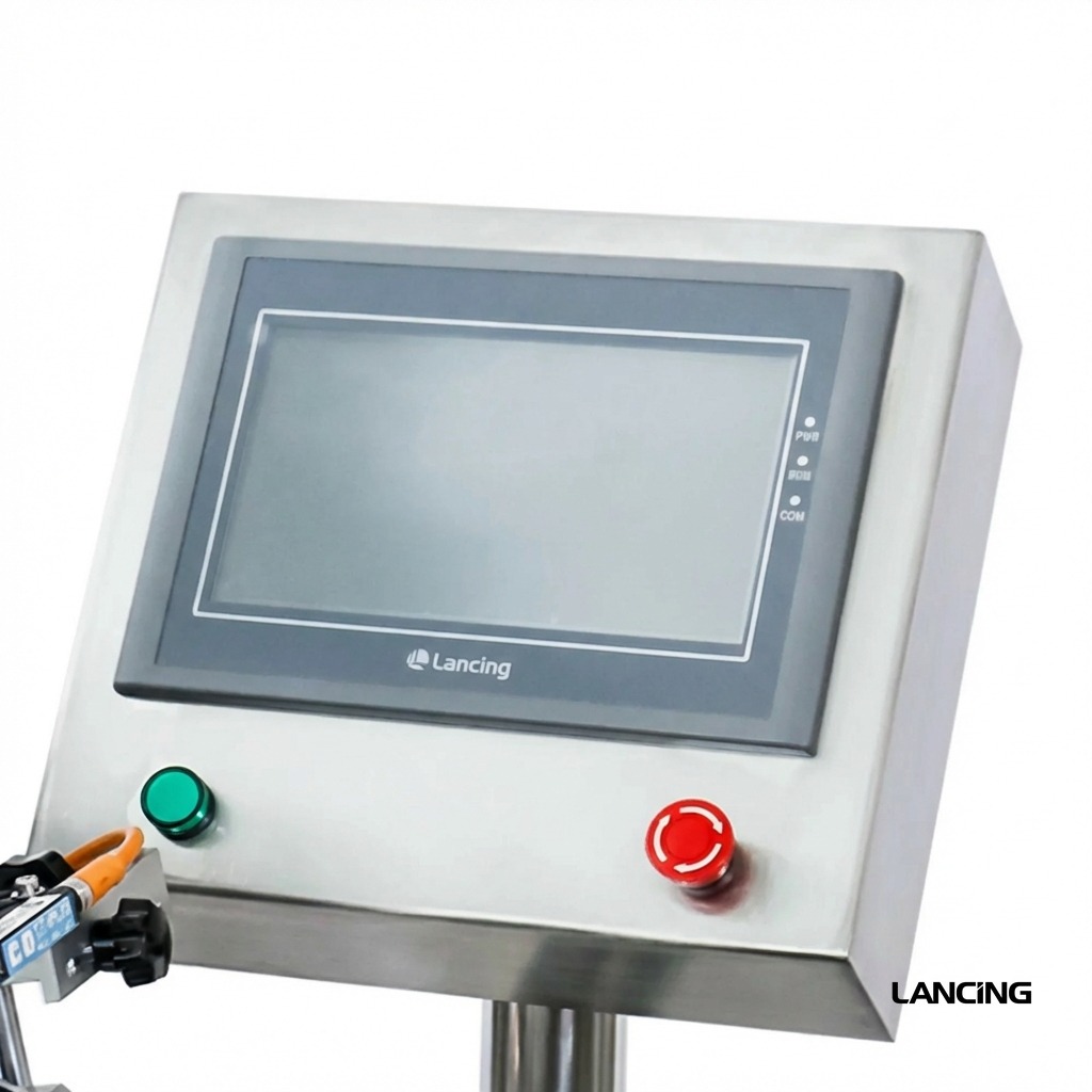 Automatic Double Sides Box Corner Labeling Machine view 2