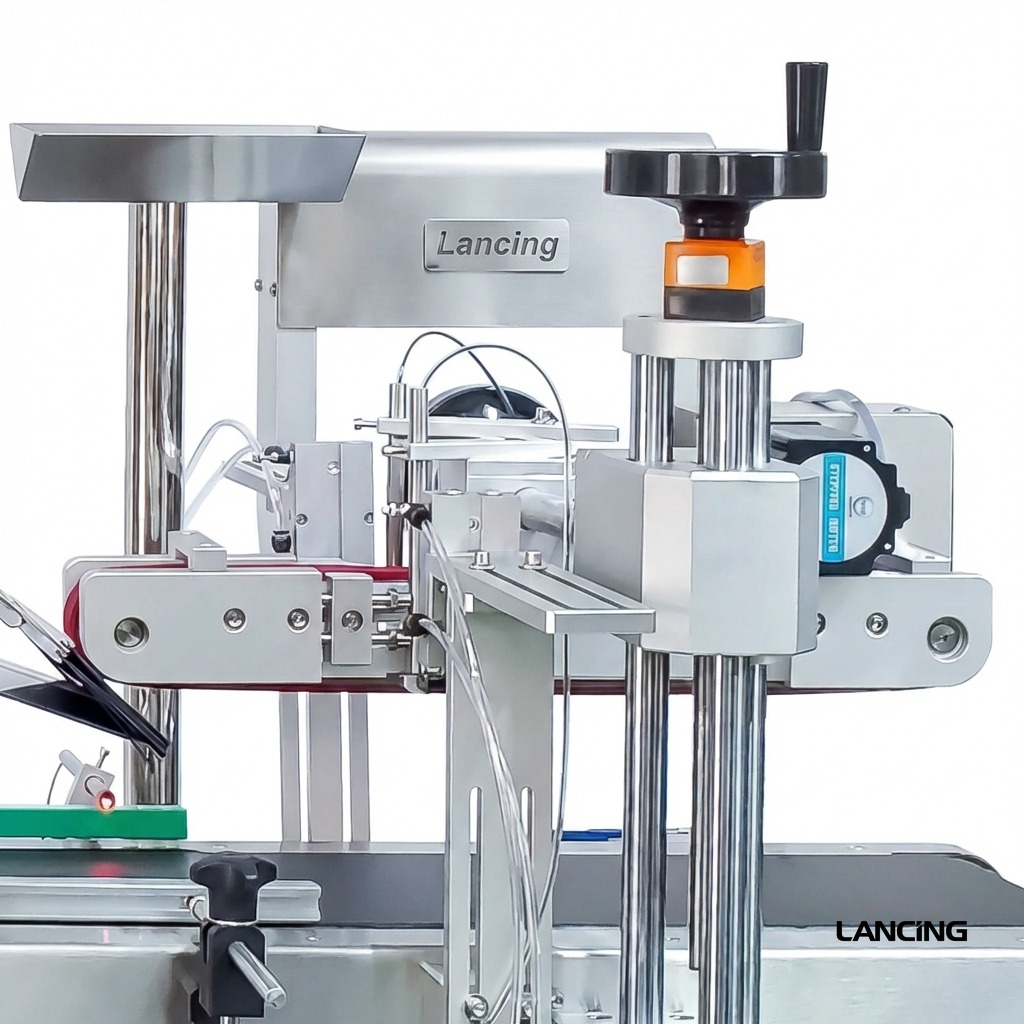 Automatic Double Sides Box Corner Labeling Machine view 4