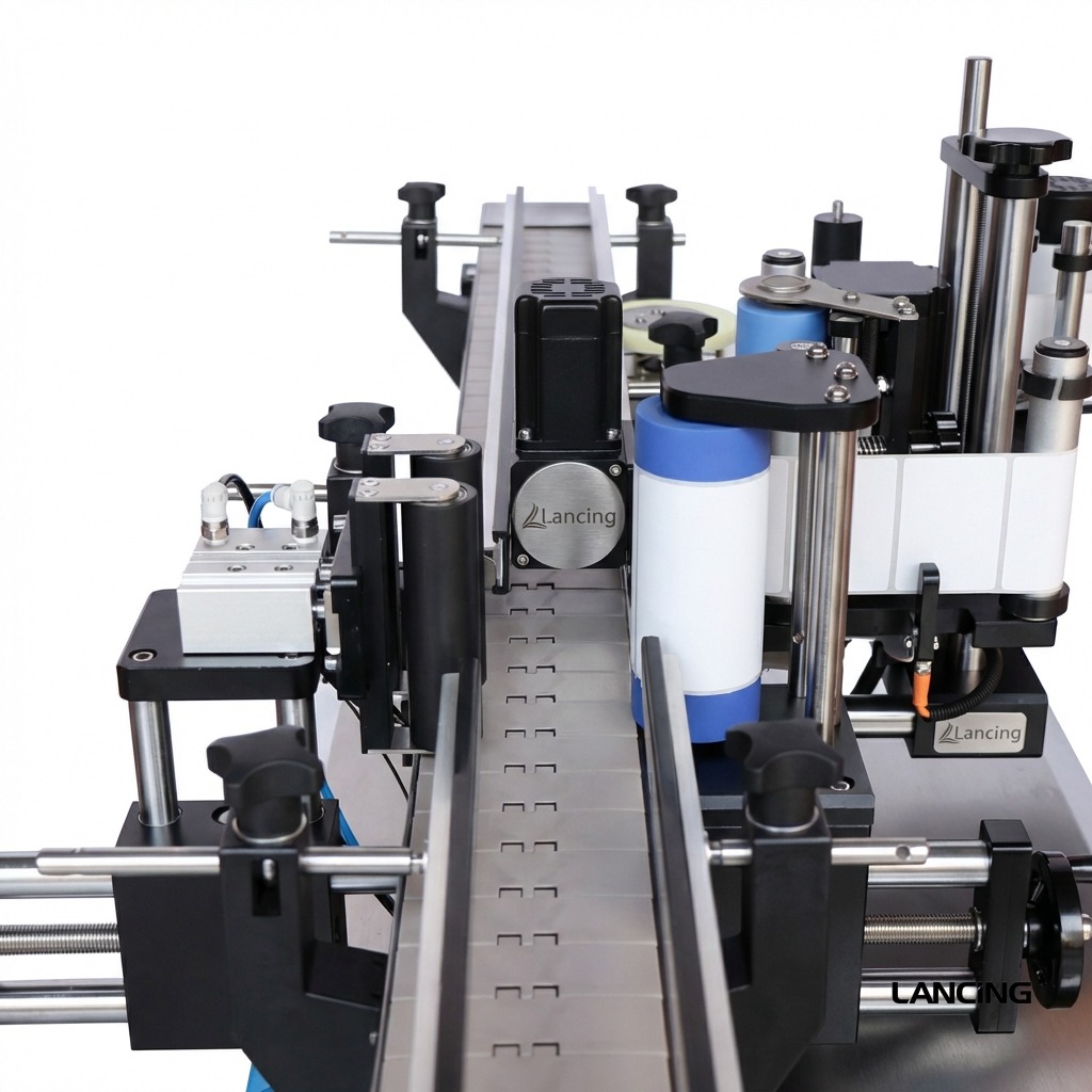 Automatic Round Bottle Labeling Machine view 4