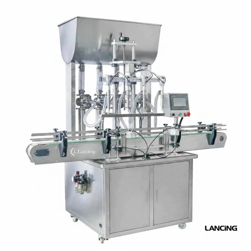LU-YT4T-4P Automatic 4 Nozzle Paste Filling Machine view 2