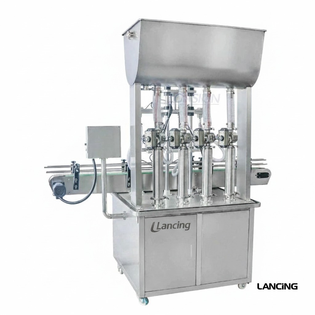 LU-YT4T-4P Automatic 4 Nozzle Paste Filling Machine view 3