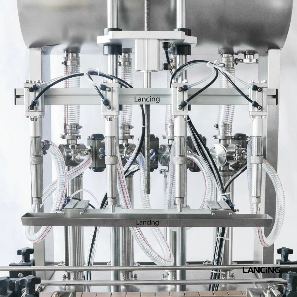 LU-YT4T-4P Automatic 4 Nozzle Paste Filling Machine view 4