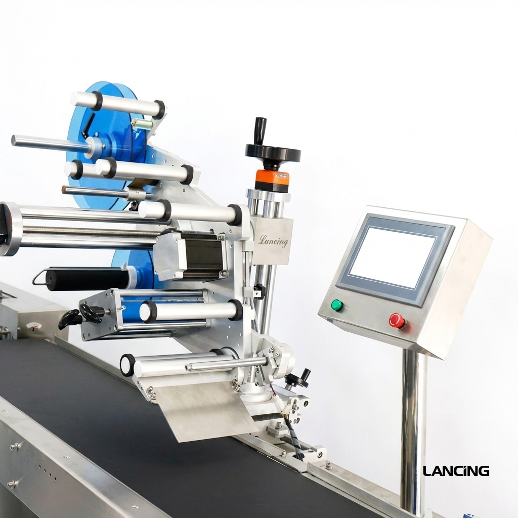 Automatic Flat Surface Labeling Machine view 3