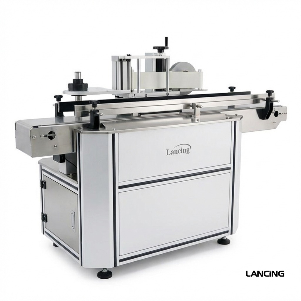 Automatic Flat Surface Labeling Machine view 4