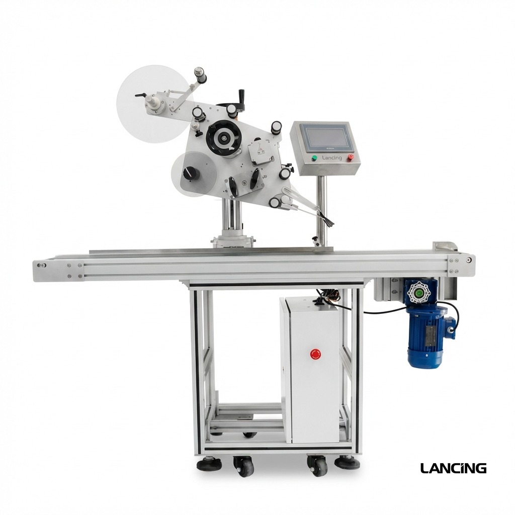 Flat Labeling Machine view 4