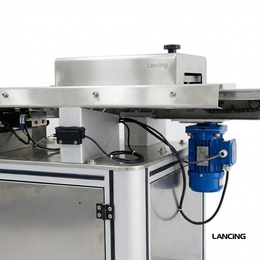 Automatic Flat Surface Labeling Machine view 4
