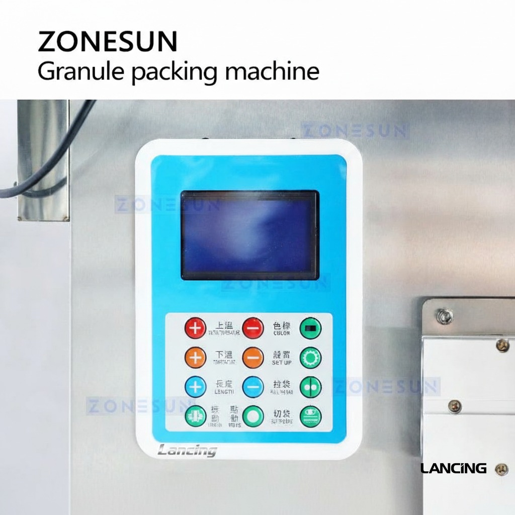 Automatic Granule Vacuum Filling & Sealing Machine view 2
