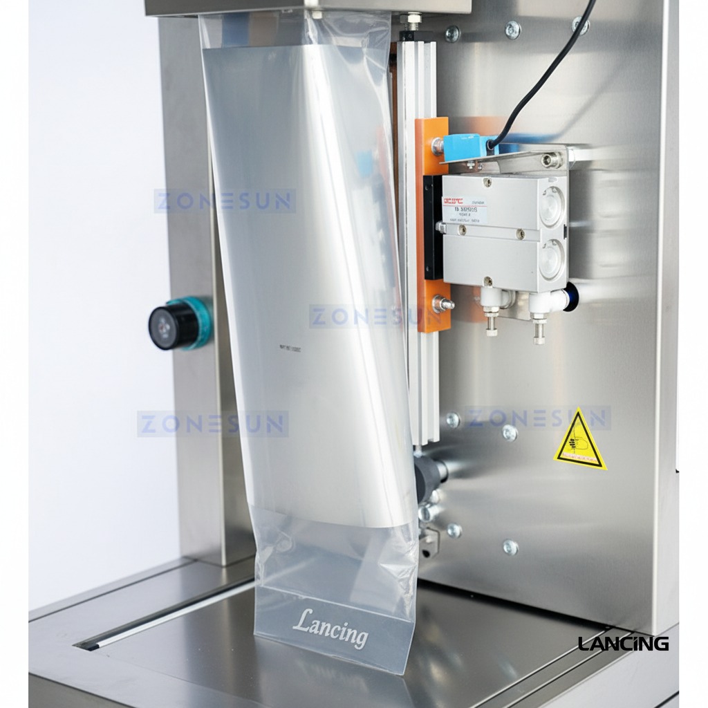 Automatic Granule Vacuum Filling & Sealing Machine view 4