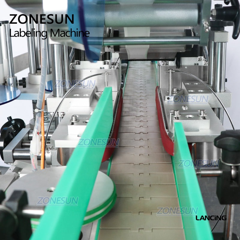 Dual-Function Flat Cap & Round Bottle Labeling Machine view 4