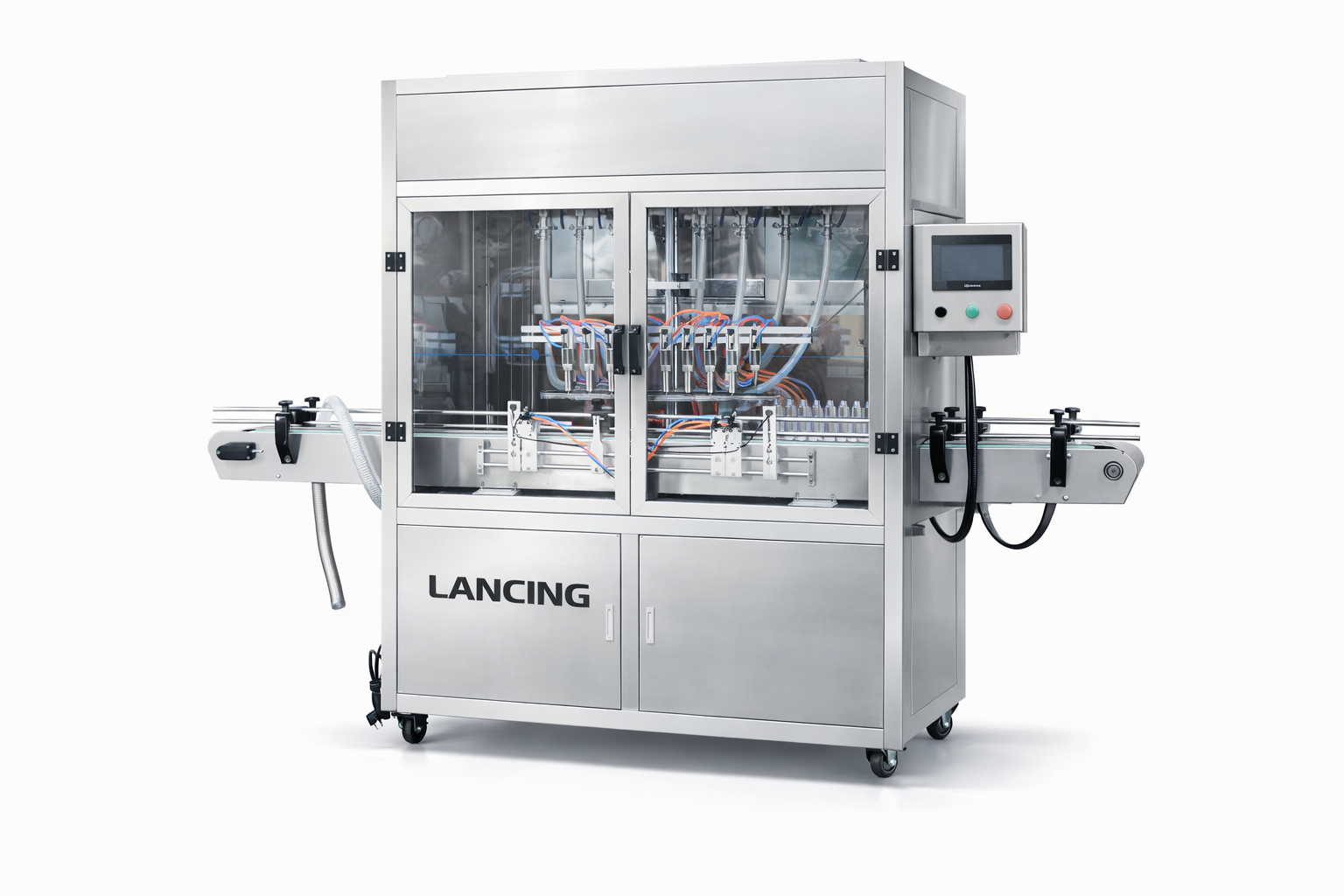 LU‑YT8T‑8ZL Automatic Pneumatic 8‑Nozzle Liquid Filling Machine view 2