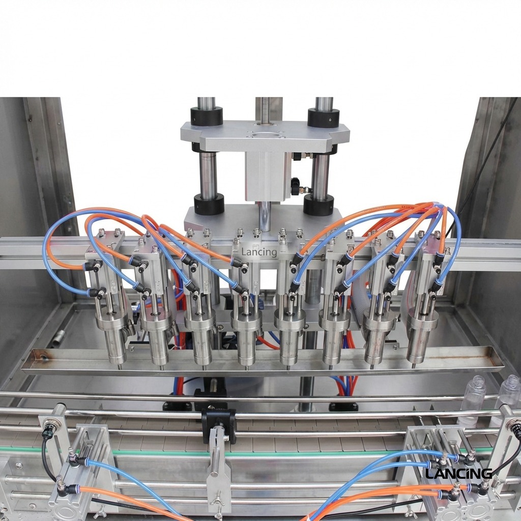 LU‑YT8T‑8ZL Automatic Pneumatic 8‑Nozzle Liquid Filling Machine view 4