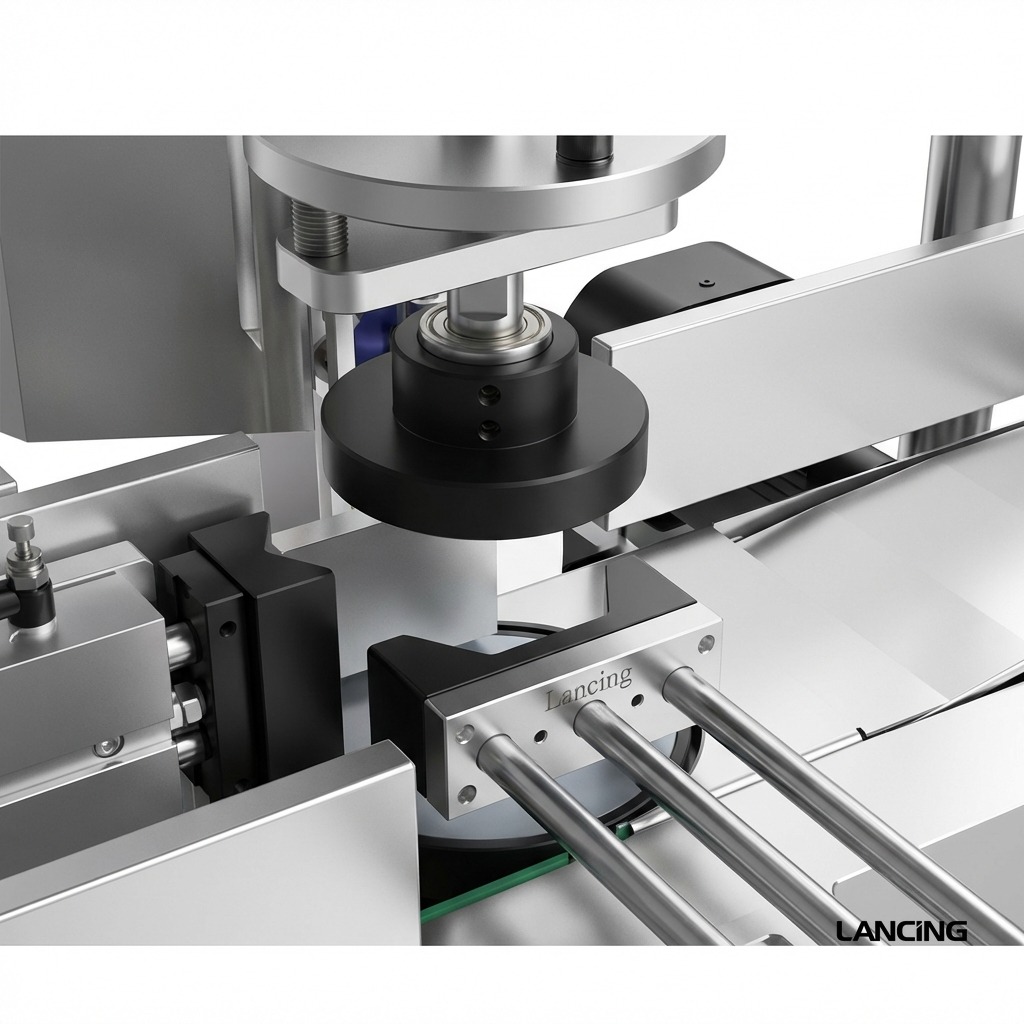 Automatic Polygon Bottle Labeling Machine view 3