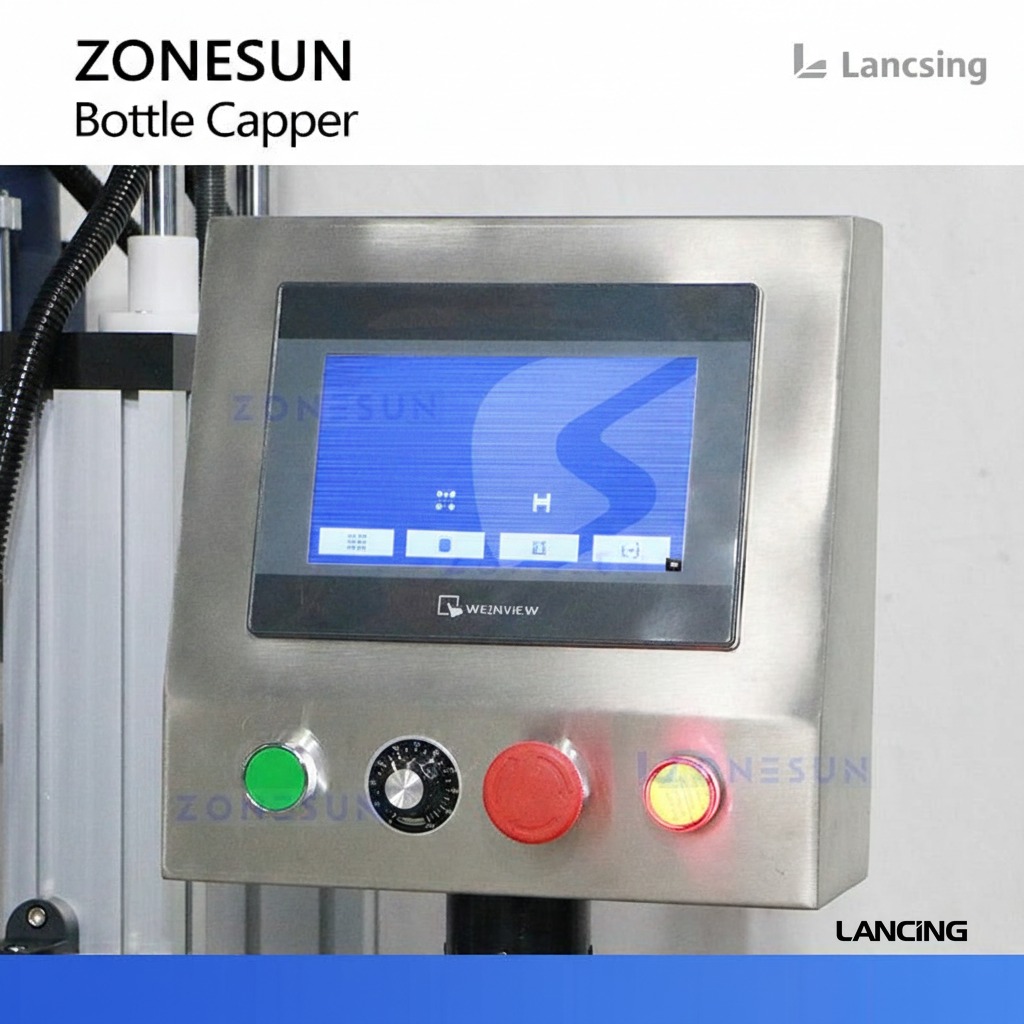 Automatic Pump Bottle Capping Machine view 2