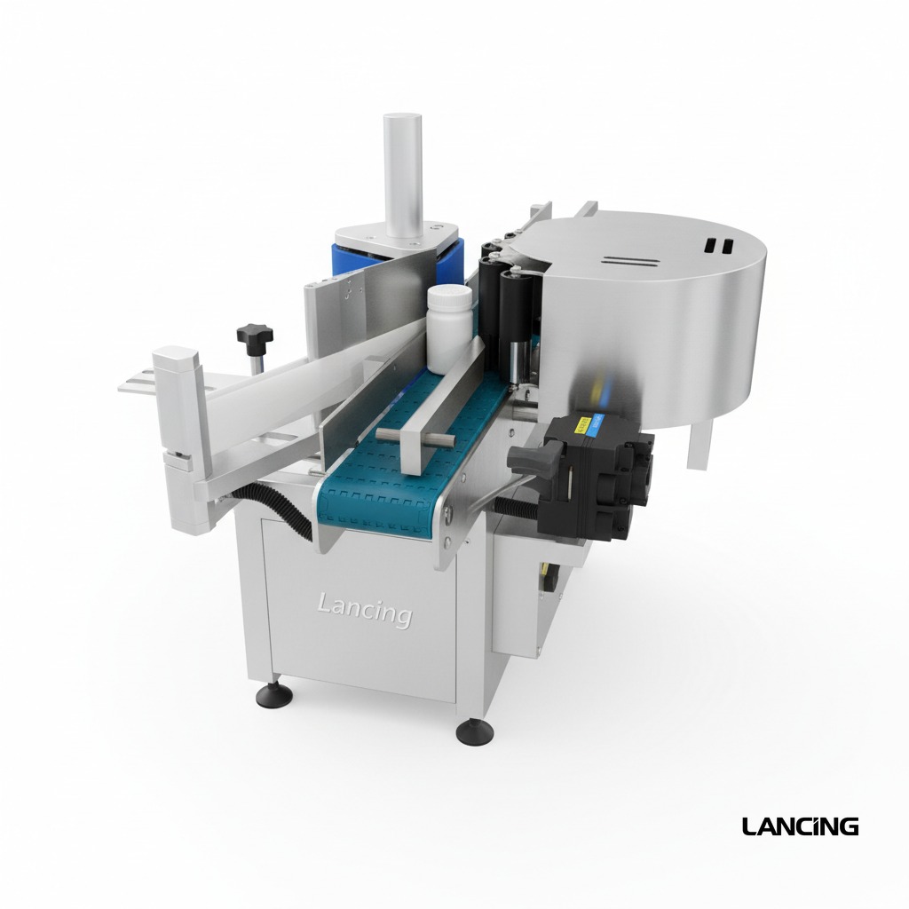Automatic Round Bottle Labeling Machine view 4