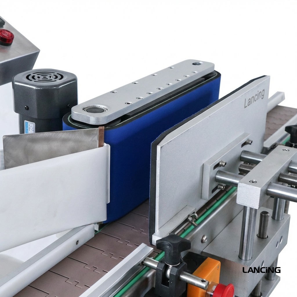 Automatic Round Bottle Labeling Machine view 2