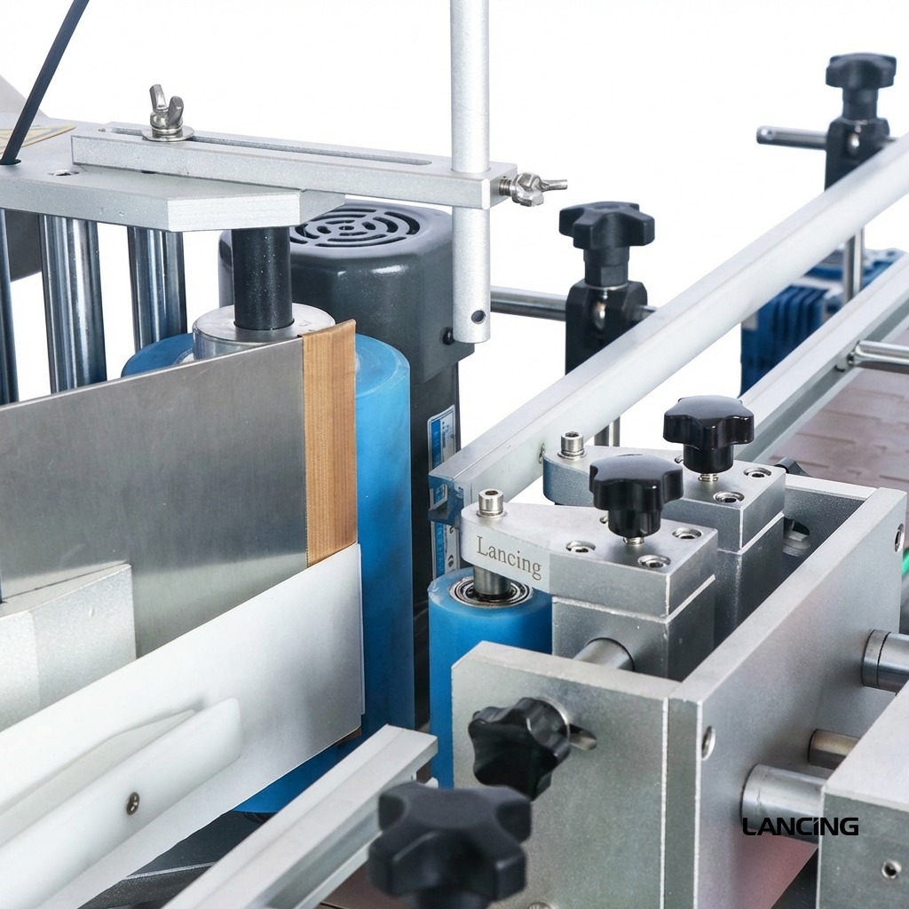 Automatic Round Bottle Labeling Machine view 2