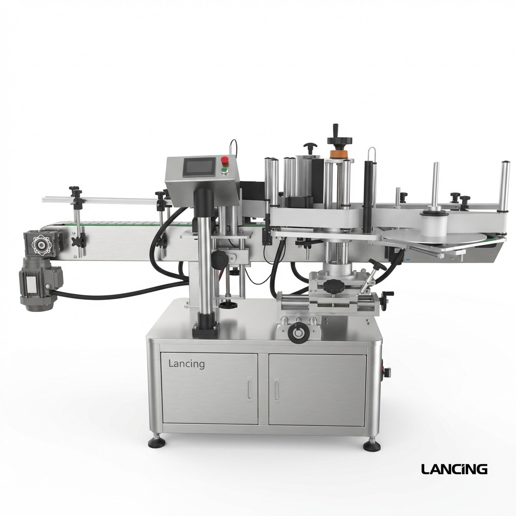 Automatic Round Bottle Labeling Machine view 4