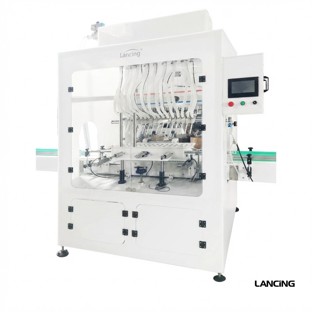 Automatic Strong Acid Corrosive Liquid Filling Machine view 2