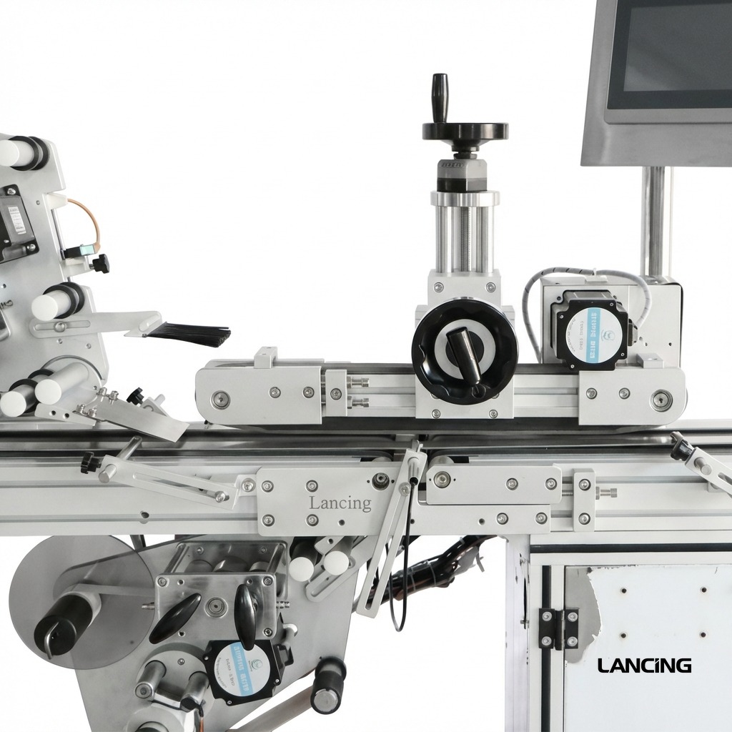 Automatic Top & Bottom Flat Surface Labeling Machine view 4