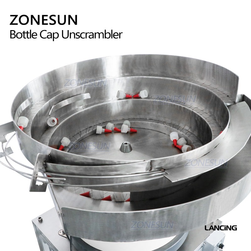 Automatic Vibratory Cap Feeder for Bottle Capping Production Line view 2