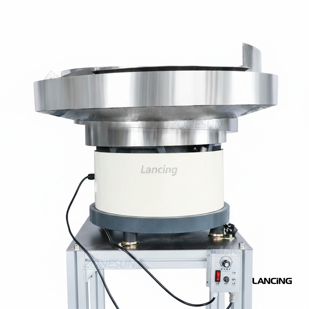 Automatic Vibratory Cap Feeder for Bottle Capping Production Line view 3