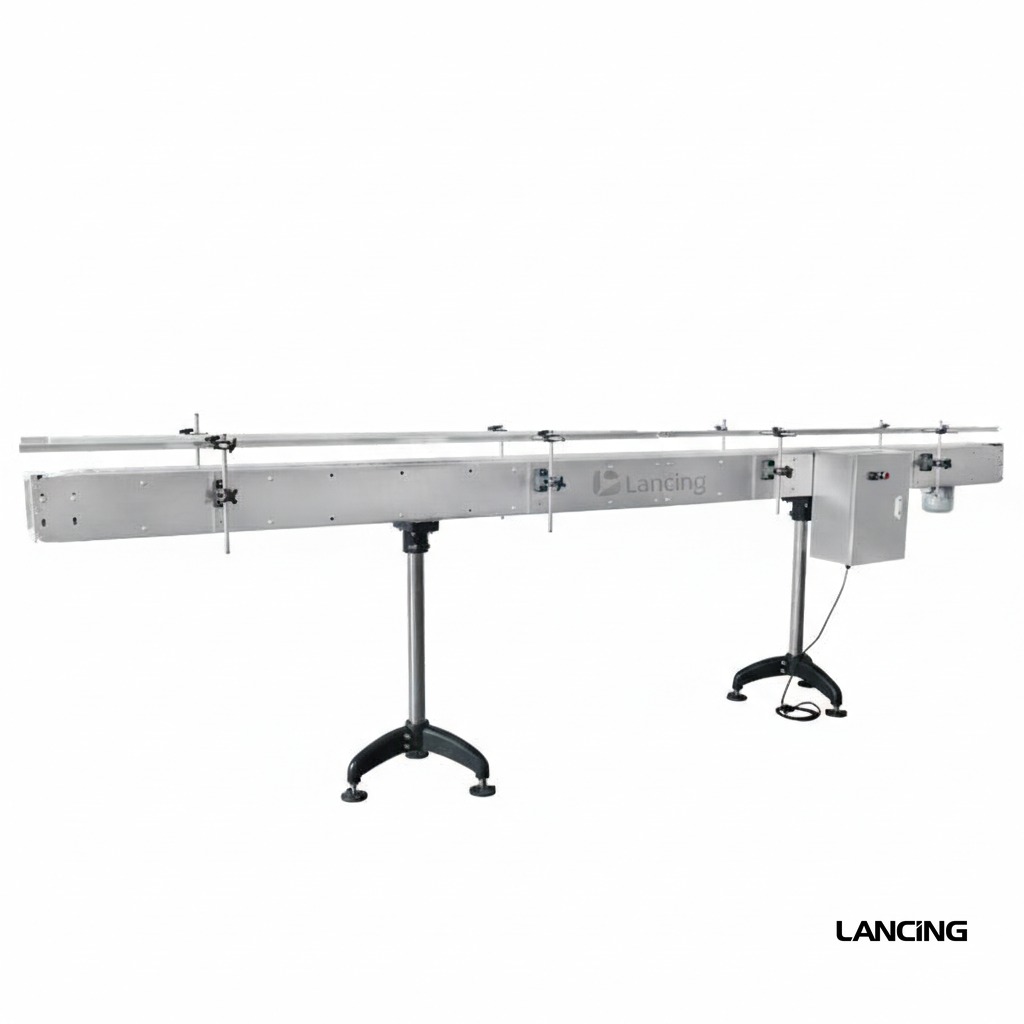 Custom Small Chain Conveyor Belt for Production view 3