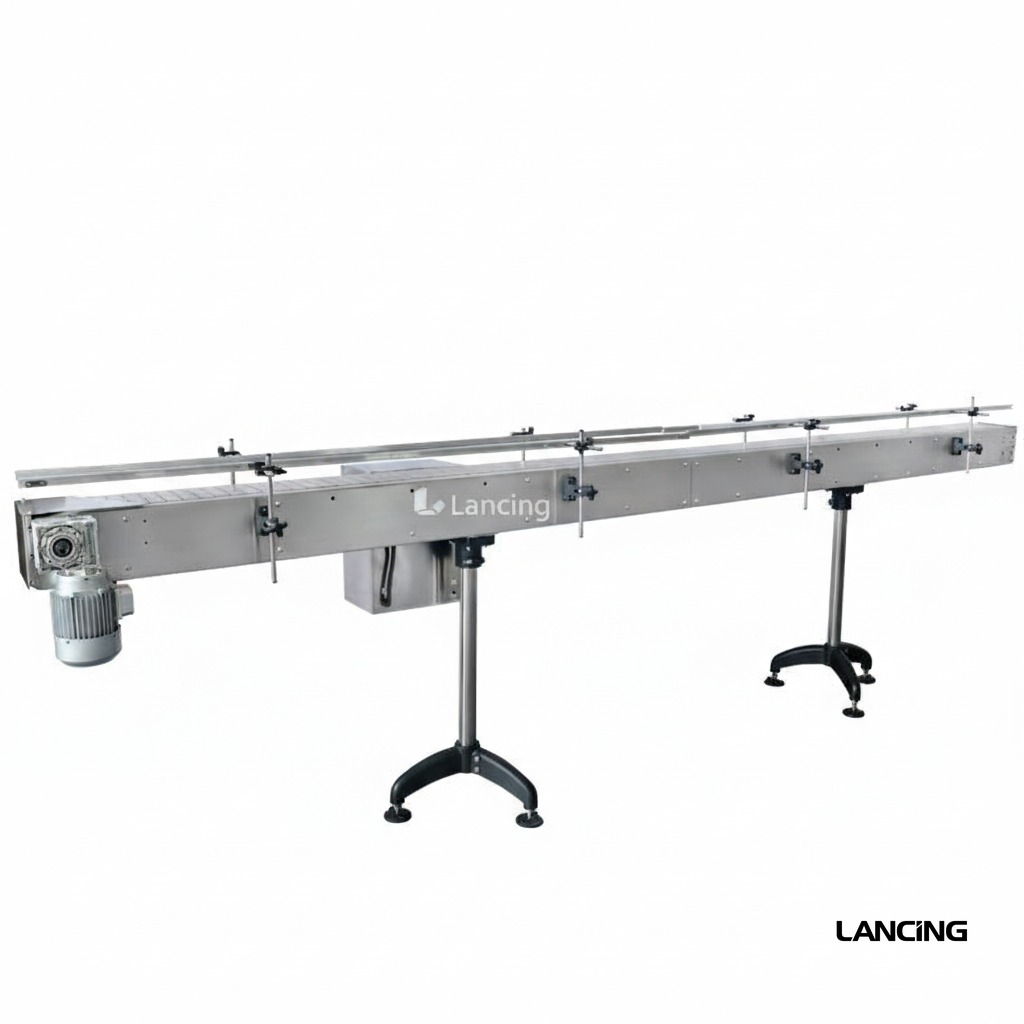 Custom Small Chain Conveyor Belt for Production view 4