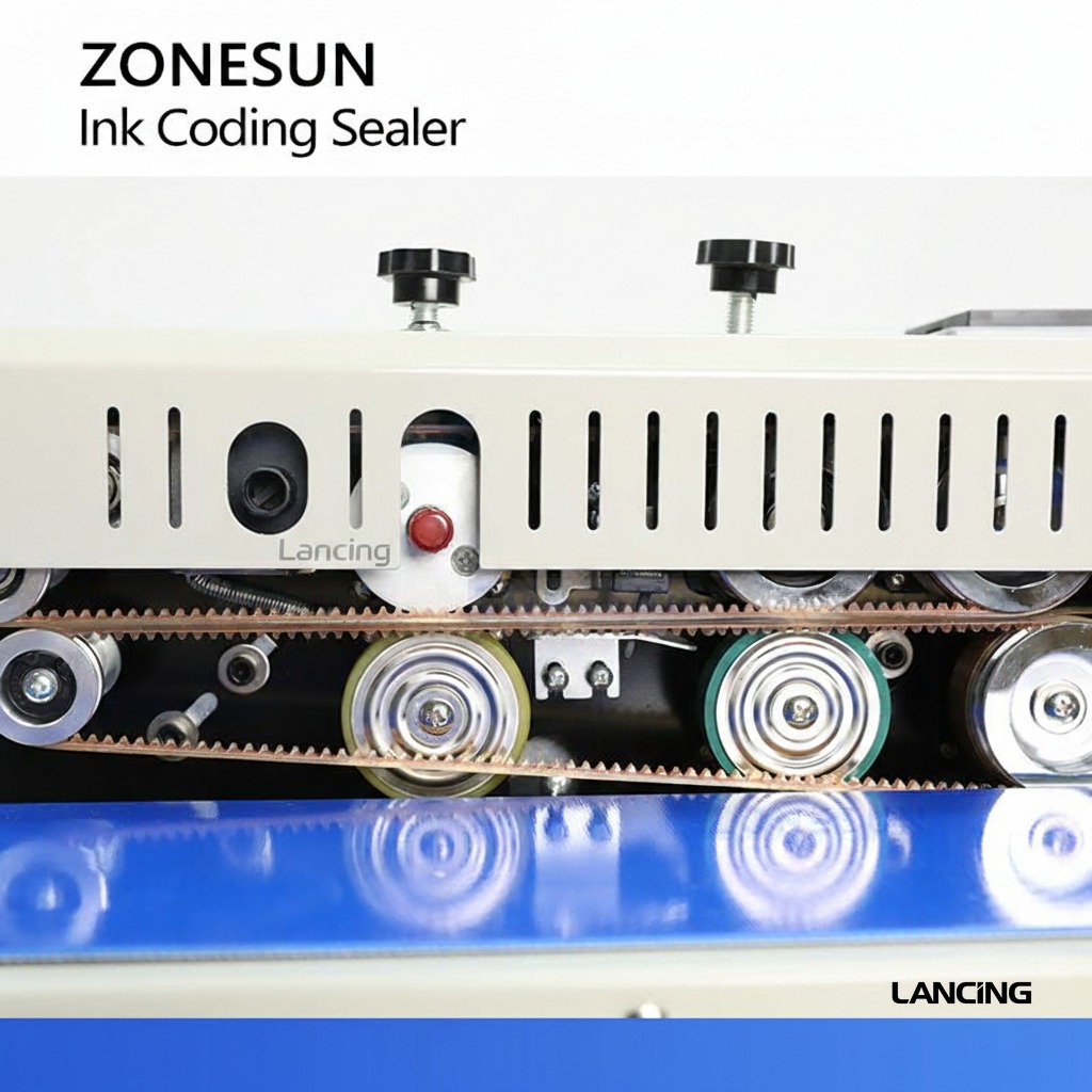 Semi-Auto Ink Band Sealing Machine view 3