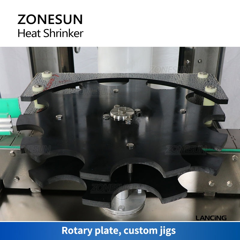 LU-CSM1 Bottle Neck Capsule Shrinking Machine | PVC & Foil Sealing view 4