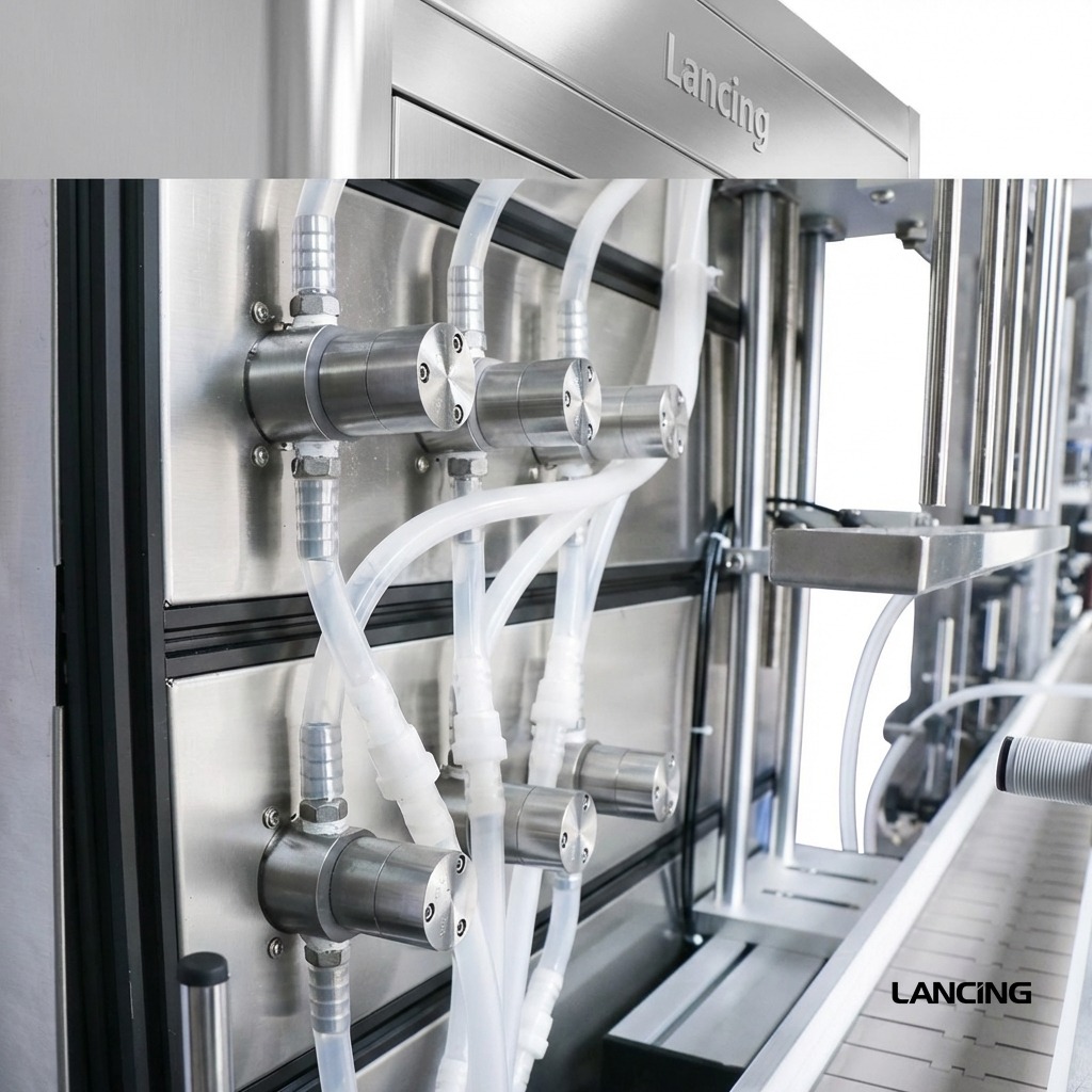Magnetic Pump Liquid Filling Machine view 2