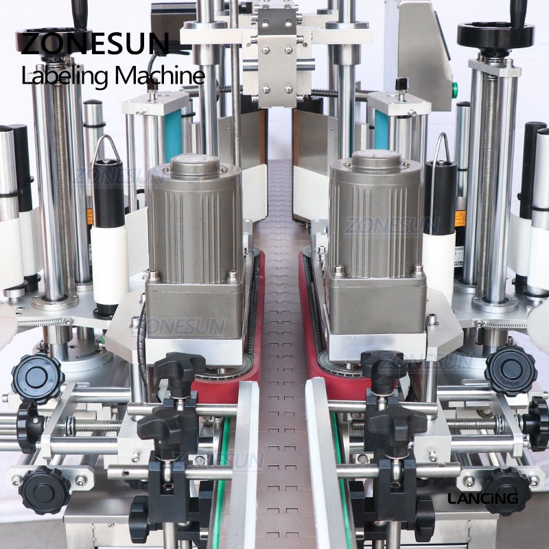 Double Side Square Bottle Labeling Machine view 2