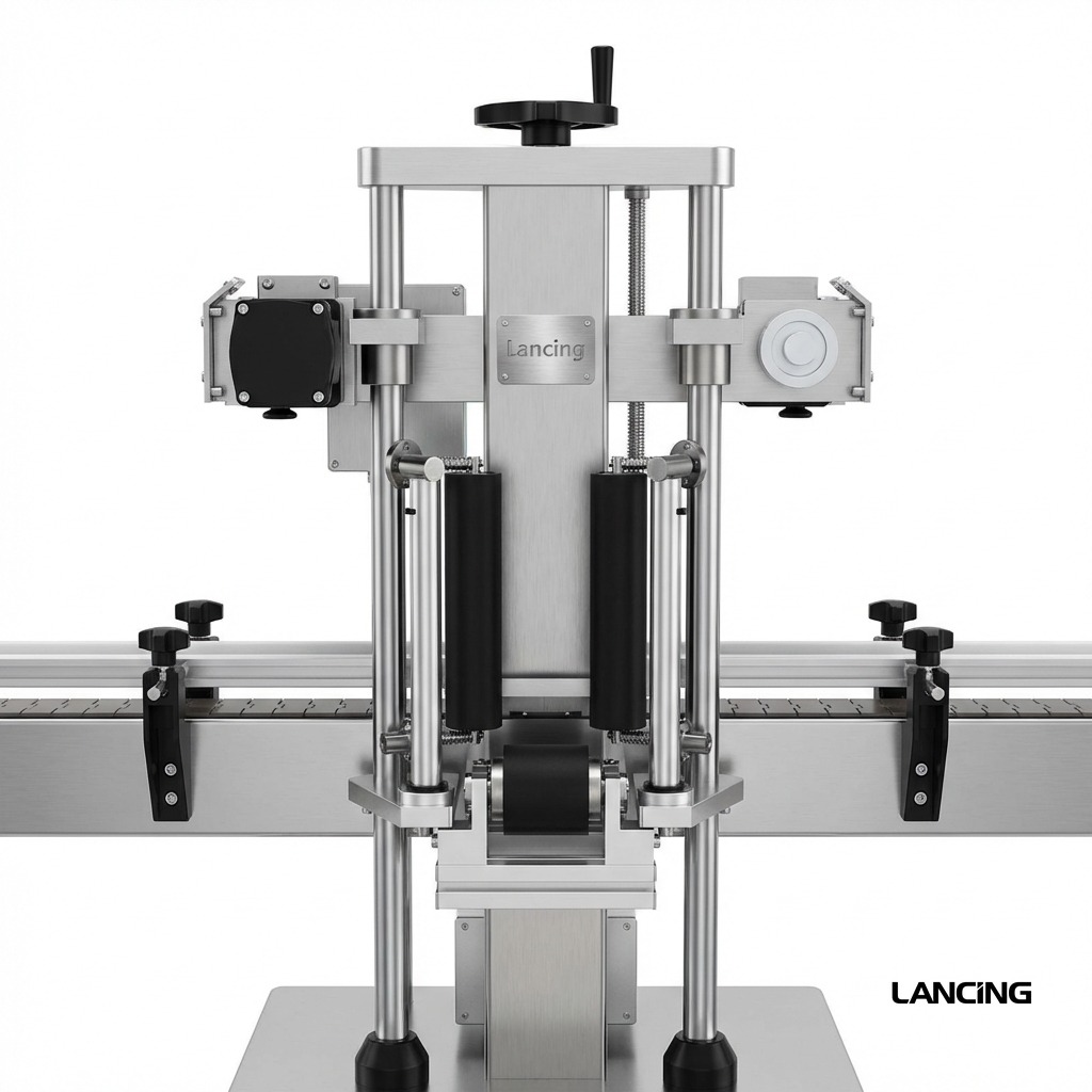 Double Side Square Bottle Labeling Machine view 3