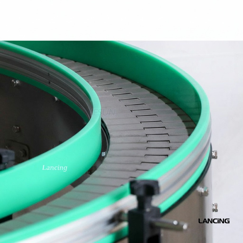 Custom U-Shape Chain Conveyor Belt for Production Line view 2