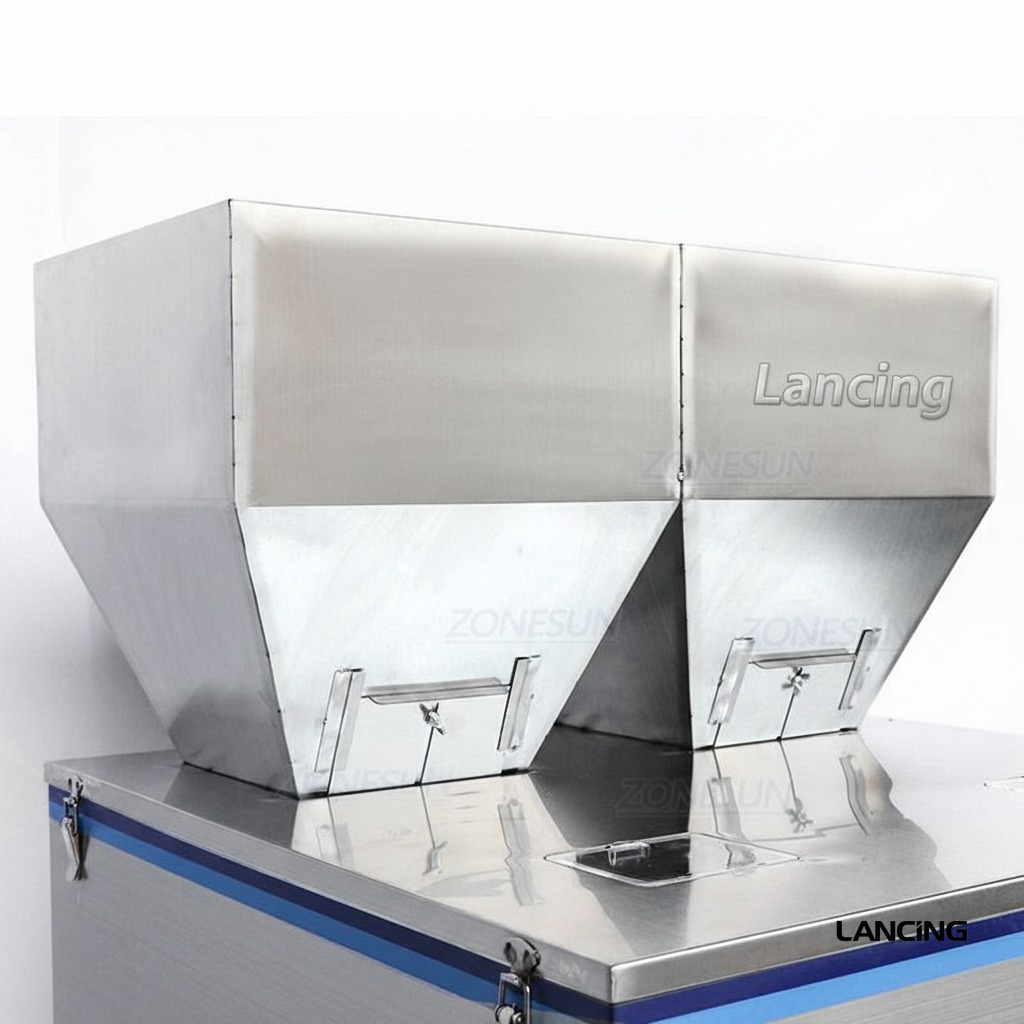 Semi Auto Dual-Head Powder Weighing Filling Machine view 3