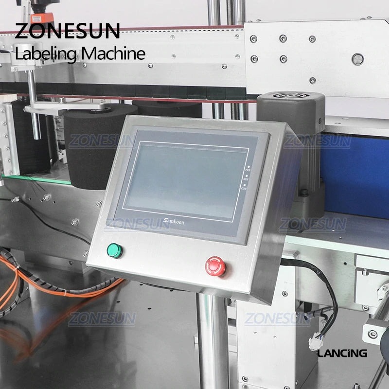 Round & Square Bottle Double Side Labeling Machine view 2