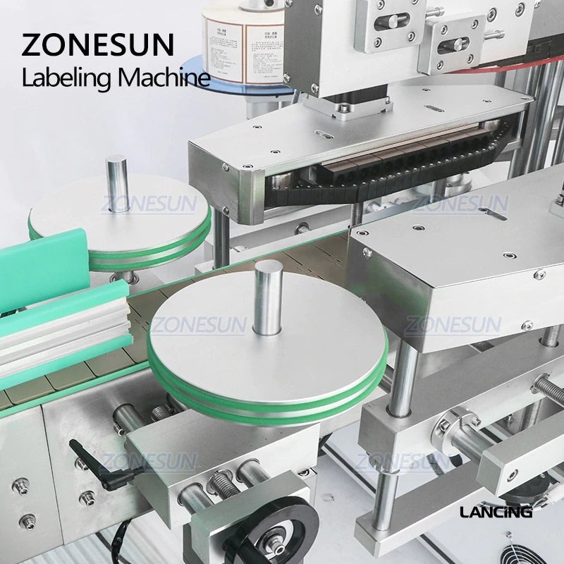 Round & Square Bottle Double Side Labeling Machine view 3