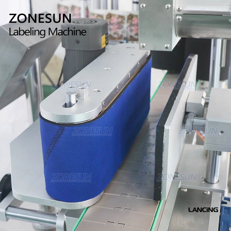 Round & Square Bottle Double Side Labeling Machine view 4