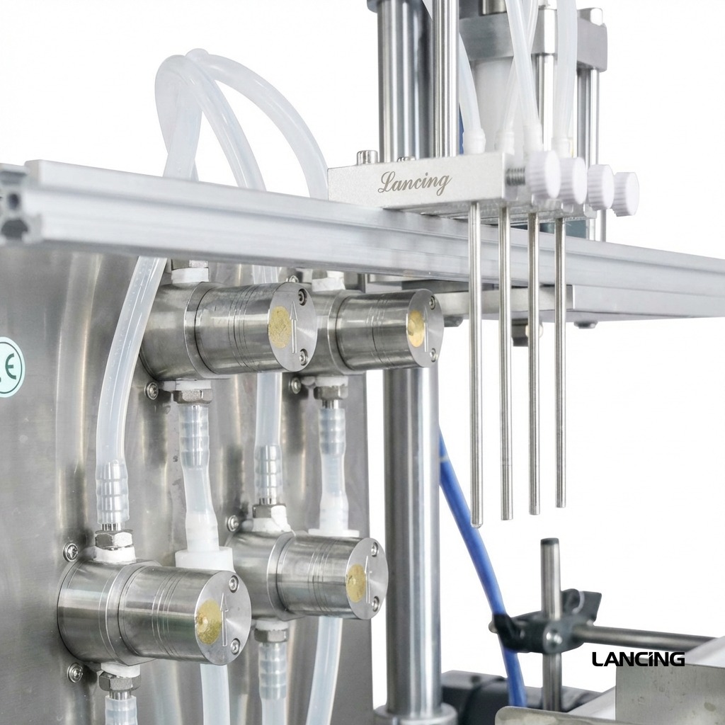 LU-DTMP4AL Magnetic Pump Liquid Filling Machine view 3