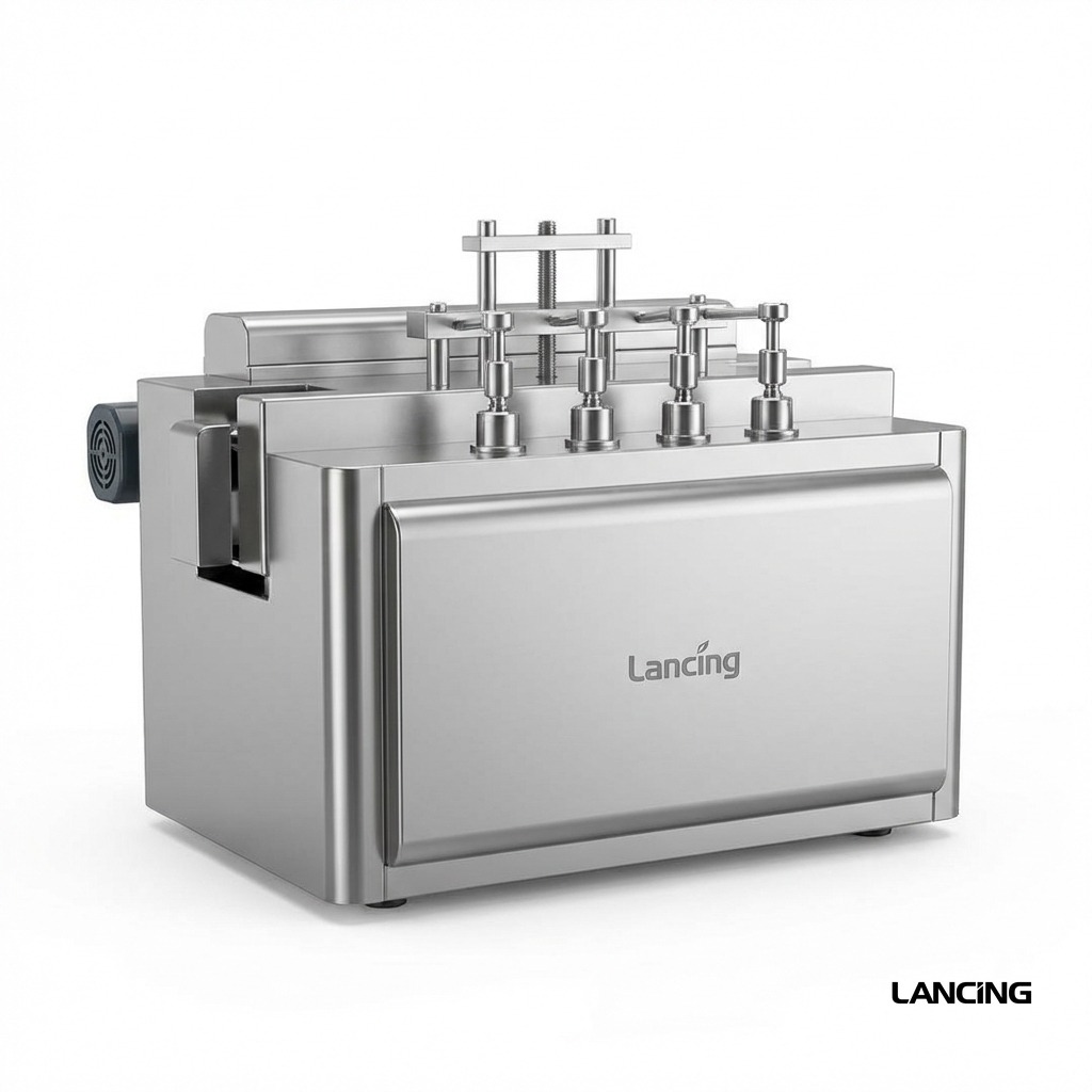 LU-DTMP4C 4-Nozzle Magnetic Pump Liquid Filling Machine view 3