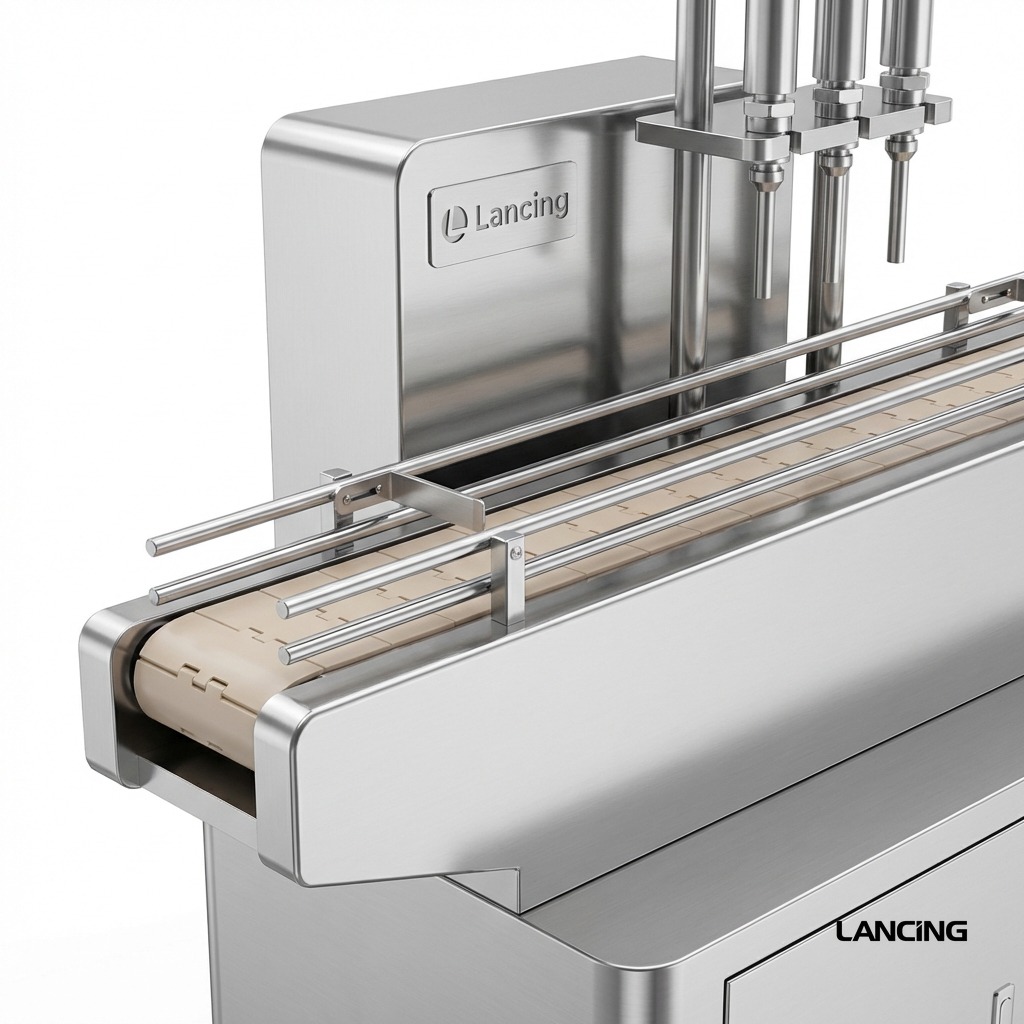 LU-DTMP4C 4-Nozzle Magnetic Pump Liquid Filling Machine view 4