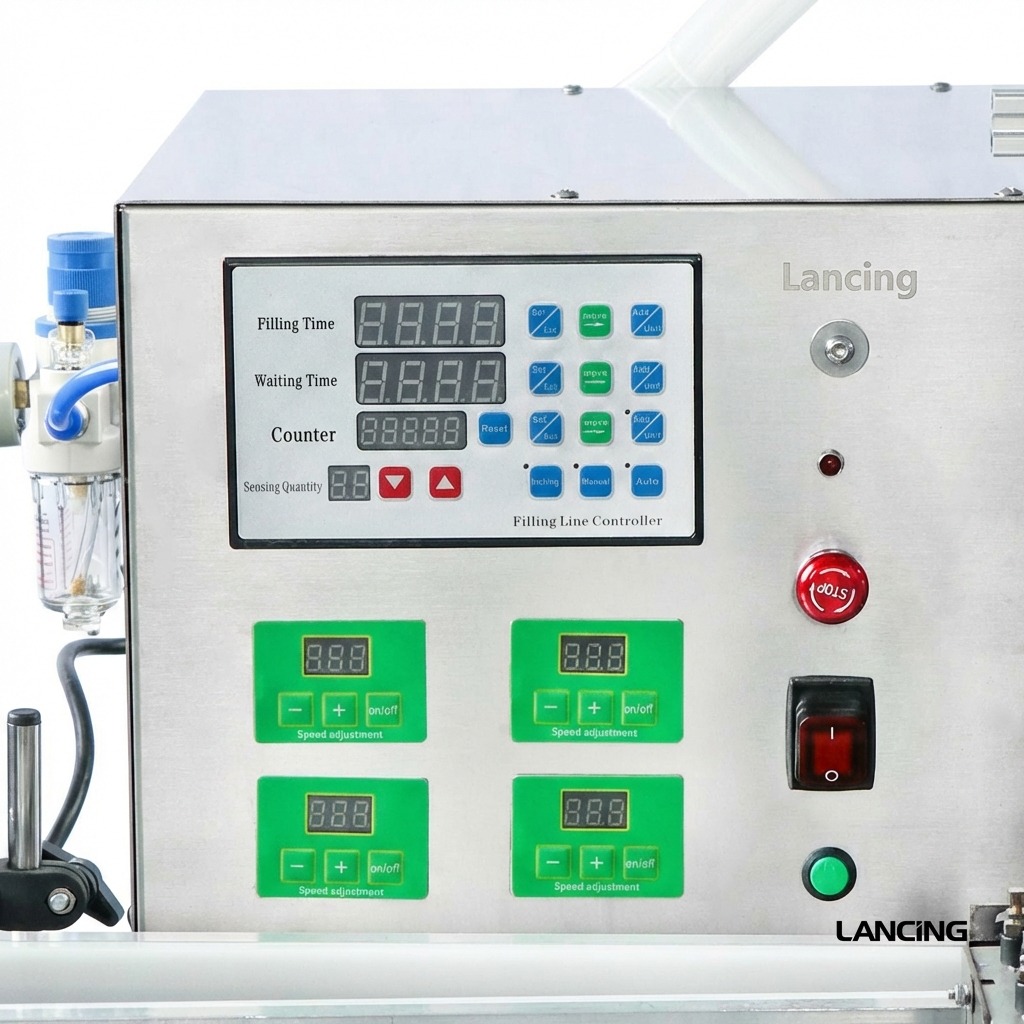 LU-DTTP4D Desktop Liquid Filling Machine view 2