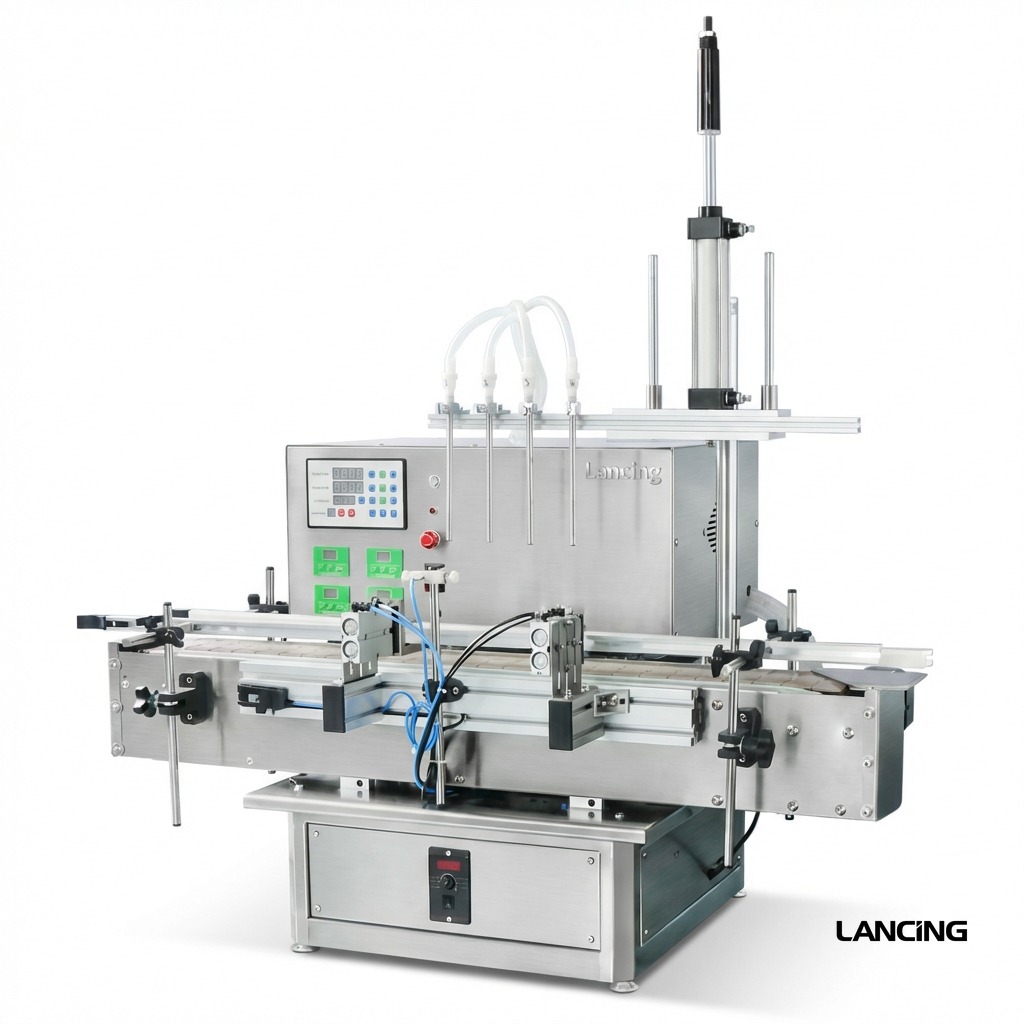 LU-DTTP4D Desktop Liquid Filling Machine view 4